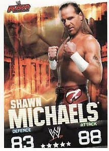 £0.99 • Buy WWE Slam Attax Evolution - Shawn Michaels Raw Card