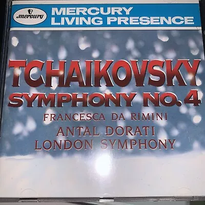 Tchaikovsky: Symphony No 4 Antal Dorati LSO - Mercury Living Presence - RefCD18 • £8.99