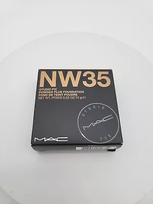 NW35 Mac Studio Fix Powder Plus Foundation 15 G NYC Beige Medium Nude Tan NIB • $28.75