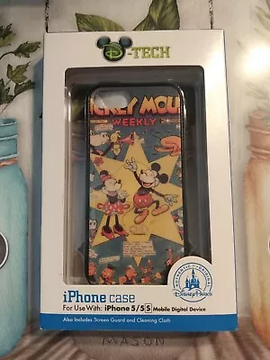  Disney World Mickey & Minnie Weekly Retro Iphone 5/5(s)  Case Disney Parks • $15