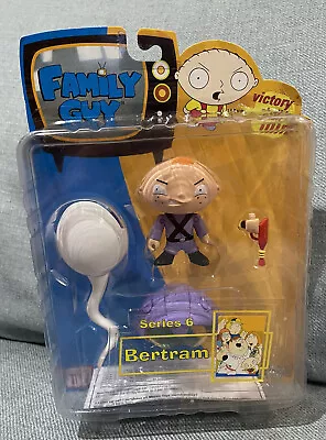 RARE Bertram Family Guy Action Figure Series 6 MIB 2006 Mezco Toy • $39