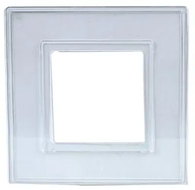 Twin Pack Double Finger Plates Light Switch Socket Back Cover Surround ~new~ • £36.99