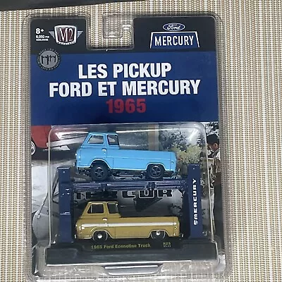 M2 MACHINES Autolift 2-Pack 1965 Ford Econoline Truck R23 NEW LE Ford & Mercury • $19.95