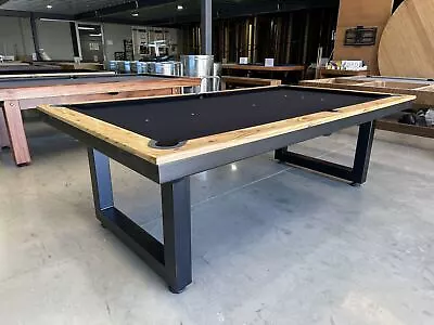 Pre-made 8 Foot Slate Odyssey Pool Billiards Table Camphor Timber • $6460