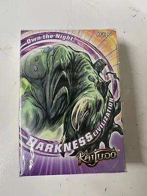 Kaijudo TCG Darkness Civilization 40 Card Deck 2012 Wizards NEW Factory Sealed • $5