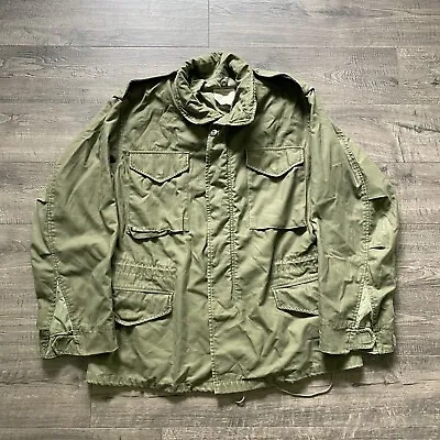 Vtg Vietnam War Era OG-107 M65 Military Field Jacket Medium Regular 60s Conmar • $69.99