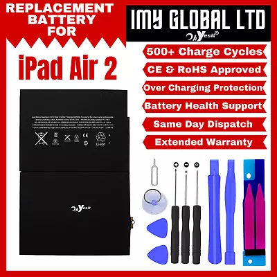 £15.99 • Buy OHYESIT® Replacement Battery Apple IPad Air 2 A1566 A1567 7340mAh