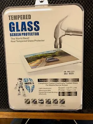 IPad 2 IPad 3 IPad 4 Tempered Glass Screen Protector • £5.49