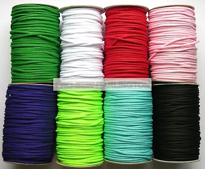 5mm CUSHION DRAWSTRING LACING PIPING CORD ( CHOICE OF LENGTH & 21 COLOURS )  • £28.99