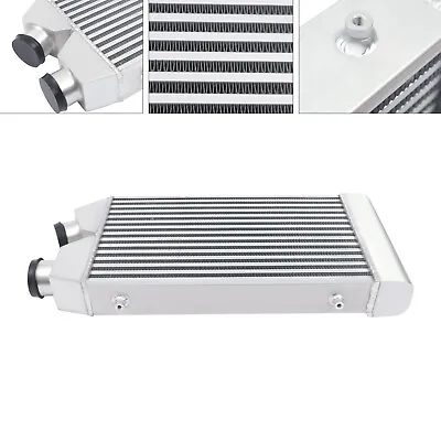 Aluminum Intercooler Front Mount 2.5  Inlet & Outlet KIT Same One Side Universal • $150