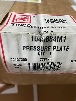 1040884M1 - Pressure Plate For Massey Ferguson TO35 Etc - TISCO - Made In USA • $100