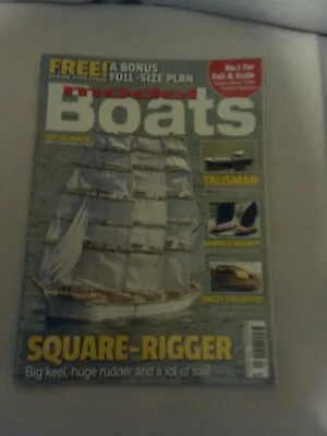 MODEL BOAT MAGAZINE COMPLETE WITH MINI PLAN :Sept 18 Talisman Fishing Boat: Embc • $8.21