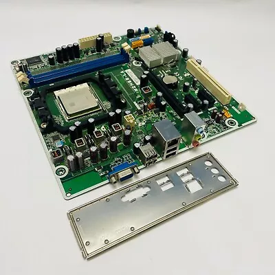 HP Compaq M2N68-LA 612501-001 USB VGA AM2+ DDR2 Motherboard CPU And Backplate • £49.99