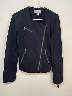 Marrakech Size Small Evereve Mollie Moto Jacket Black Zipper Jacket • $19.50