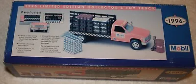 1996 Mobil Oil Gas STAKE BODY DELIVERY TRUCK New Not Displayed Original Packing • $30