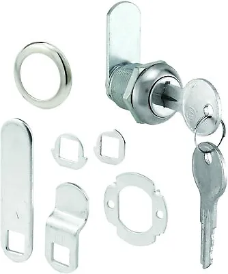 $13.37 • Buy Cabinet Lock Replacement Desk Drawer Lock Keys Steel Part File Tool Box Panel US