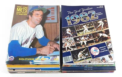 Lot Of (26) Assorted MLB Baseball Yearbooks Mets Yankees Angels Twins Padres + • $49.99