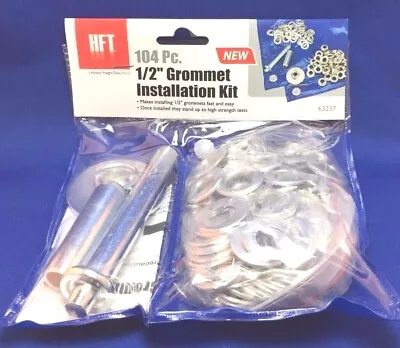 (1) Pks) 1/2'' Steel Grommet Installation Kit 104 Pcs  • $8.50