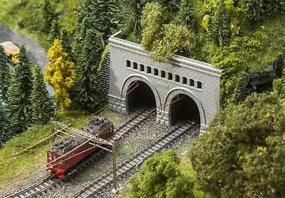 Faller 222500 N Scale Simplon North And South Tunnel Portals -- Kit • $23.99