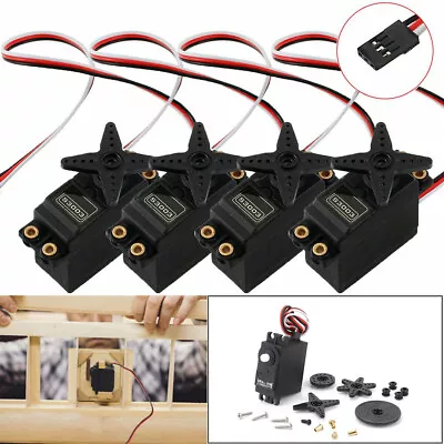 4Pcs High Torque S3003 Servo Replacement For RC Car Plane Boat Voltage 4.8-6.0V • $17.98