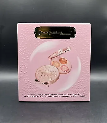 MAC 2022 Bubbles & Bows Effervescence Extra Dimension Face Compact: Light • $23.99