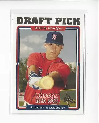 2005 Topps Update #317 Jacoby Ellsbury Rookie Red Sox Yankees • $3.99