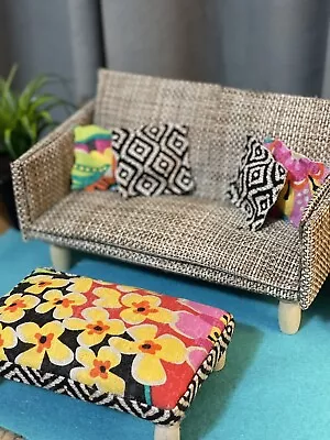 Table And Pillows Barbie -style Handmade Furniture 1/6th Scale • $14.99