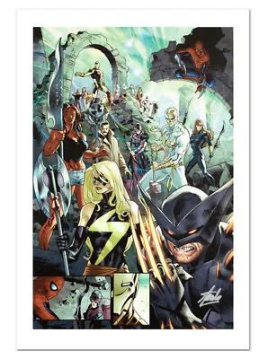 Fear Itself #7 Canvas Giclee Art Stuart Immonen Marvel Artworks Collection • $89.95