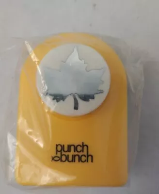 Punch Bunch Large Maple Leaf Paper Punch Scrapbooking Craft Tool-NEW • $8.99