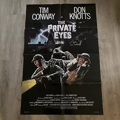 38x26 One Sheet The Private Eyes Movie Poster • $8