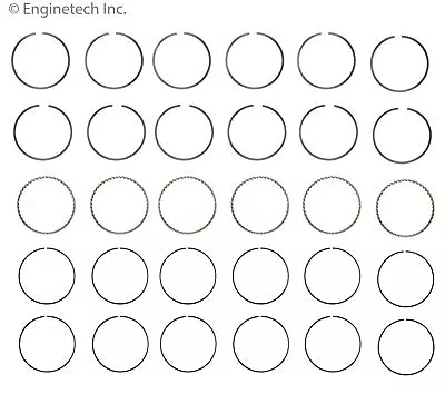 Piston Ring Set For Select 92-06 Audi Volkswagen Models S82526-.50 • $107.99