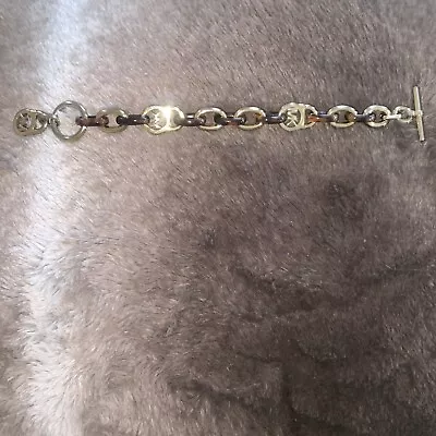 Stylish Vintage Michael Kors Logo Gold And Tortoiseshell Links Bracelet • $24
