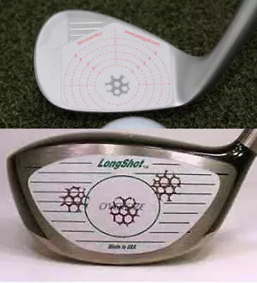 $6.30 • Buy Golf Club Driver Wood Iron Training Aid Target Impact Face Tape Recorder Label