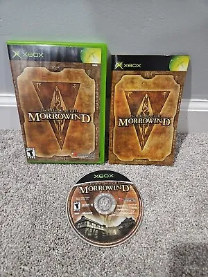 The Elder Scrolls III 3 Morrowind (Microsoft Xbox Original 2003) Black Label • $9.99