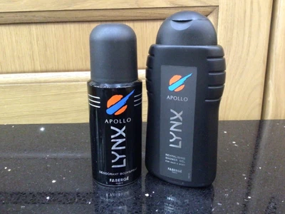 £149 • Buy 80’s 90’s LYNX APOLLO OLD POP TOP 150ML DEODORANT 250ml SHOWER GEL AXE