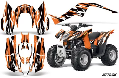 ATV Decal Graphic Kit For Arctic Cat DVX50 DVX90 Quad 2008-2017 ATTACK ORG • $129.95