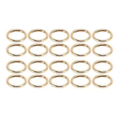 £12.40 • Buy 20Pcs Spring O Rings 1.57in Diameter 0.2in Thick Strong Copper Construction