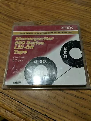 Xerox Memorywriter 600 Series Lift-off Tape 8R3707 • $9.99