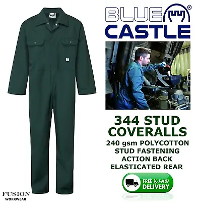 £19.99 • Buy Farm Coverall Spruce Green, Agricultural Boilersuit,vet,country,overall,fort