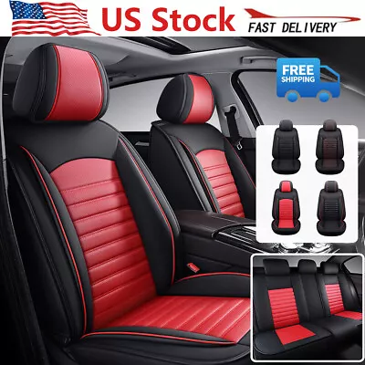 3D Leather Car Seat Covers For Mercedes-Benz 5-Seats Full Set Front Rear Cushion • $129.99