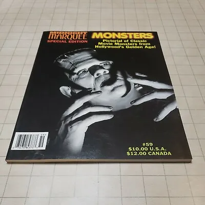 Midnight Monster Marquee Issue 59 Special Edition Universal Monsters Thick • $24