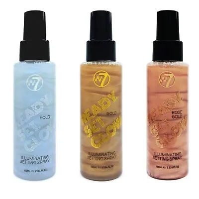 W7 Ready Set Glow Illuminating Setting Spray • £4.99