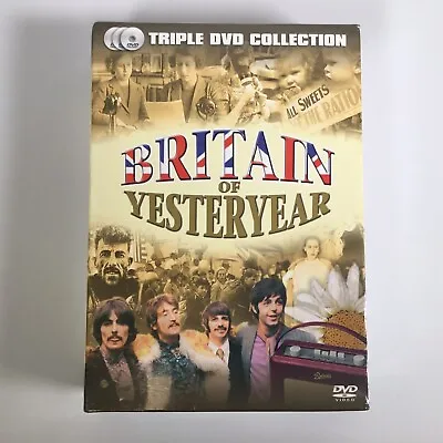 £7.99 • Buy Britain Of Yesteryear 3 Disc DVD Box Set   New And Sealed  1940's 1950's 1960's