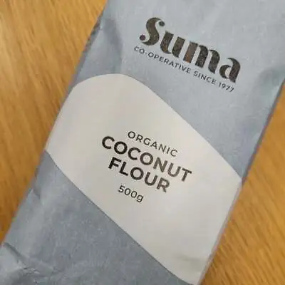 Suma Organic Coconut Flour 500g Eco-Friendly Gluten-Free Alternative Healthy • £3.75