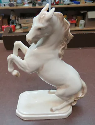 Cortendorf Porcelain Figurine Horse Figure No. 3311 B 50er Years • £90.78