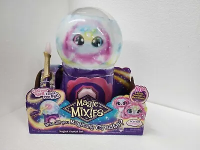Magic Mixies Magical Misting Crystal Ball With Interactive 8 Inch Pink Plush Toy • $39