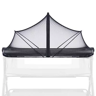  Mosquito Net For Baby Crib To Keep Insects/Bugs/Cats Out Toddler Black • $31.63