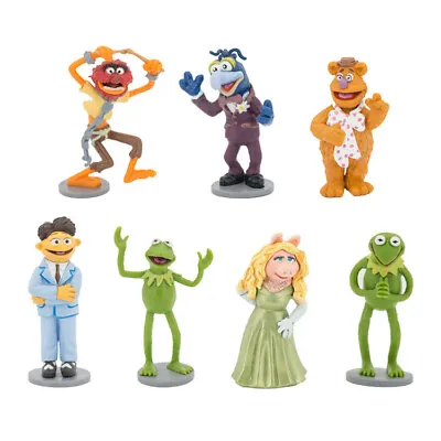 7Pcs Figurines The Muppets Kermit The Frog Action Figure Model Toy Cake Topper • $24.98