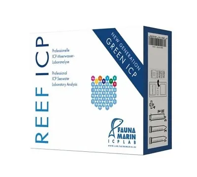 Fauna Marin Reef ICP Test Aquarium Fish Tank Lab Reef Marine Water Analysis • £28.95