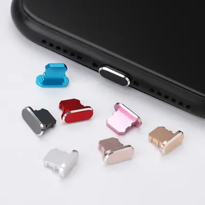 Anti Dust Plug Cover Charger Port Cap Accessories For Ipad Iphone 8 XS 11 12 Pro • £2.89